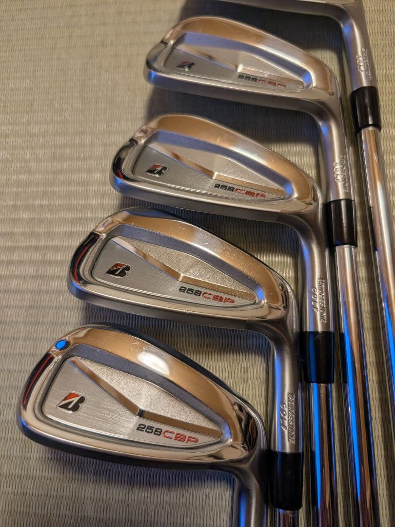 258CBP アイアン 5本セット６〜PW モーダス105S DUAL FLOW