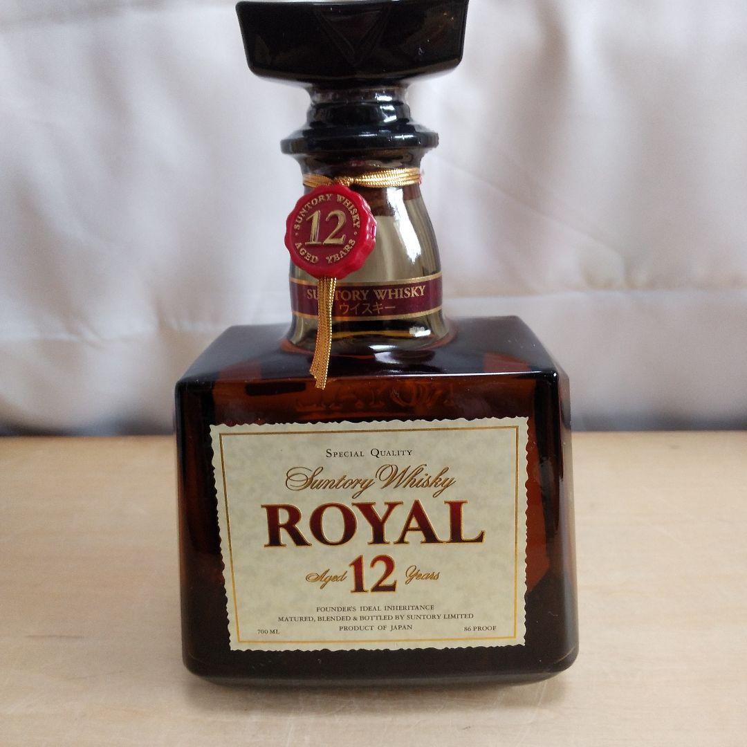 サントリーウイスキー ロイヤル 12年 、リザーブ グラス付きセット