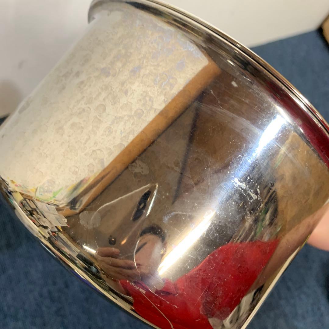 ル・クルーゼ ステンレス片手鍋　ソースパン 蓋つき　16㎝