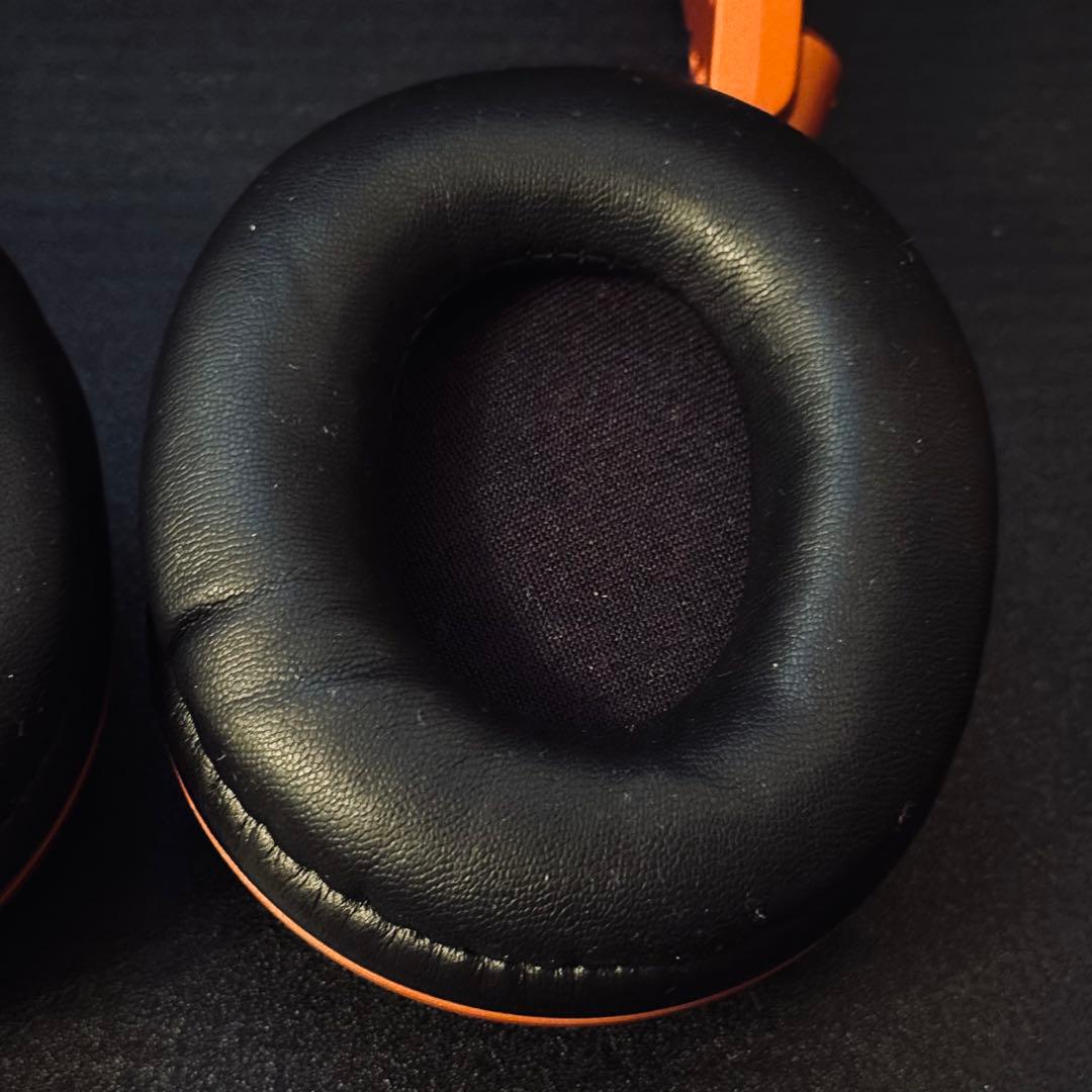 【美品】ATH-M50xBT2 オレンジ ワイヤレスヘッドホン