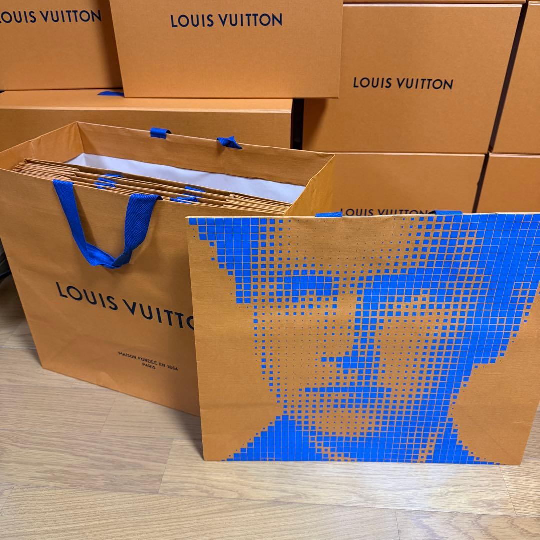 ★直接お取引限定★ 本物 ルイヴィトン BOX 空き箱 ショッパー 純正 紙袋