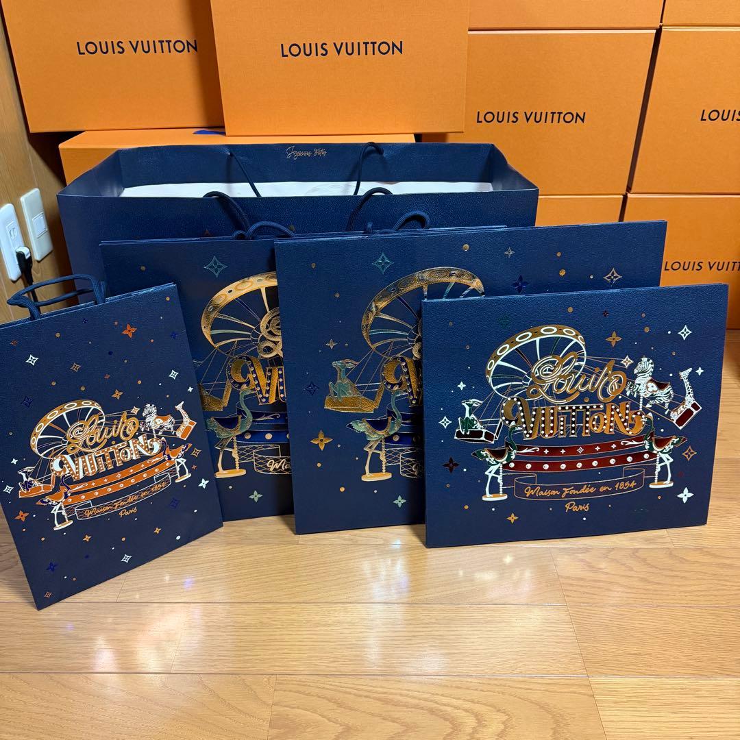 ★直接お取引限定★ 本物 ルイヴィトン BOX 空き箱 ショッパー 純正 紙袋