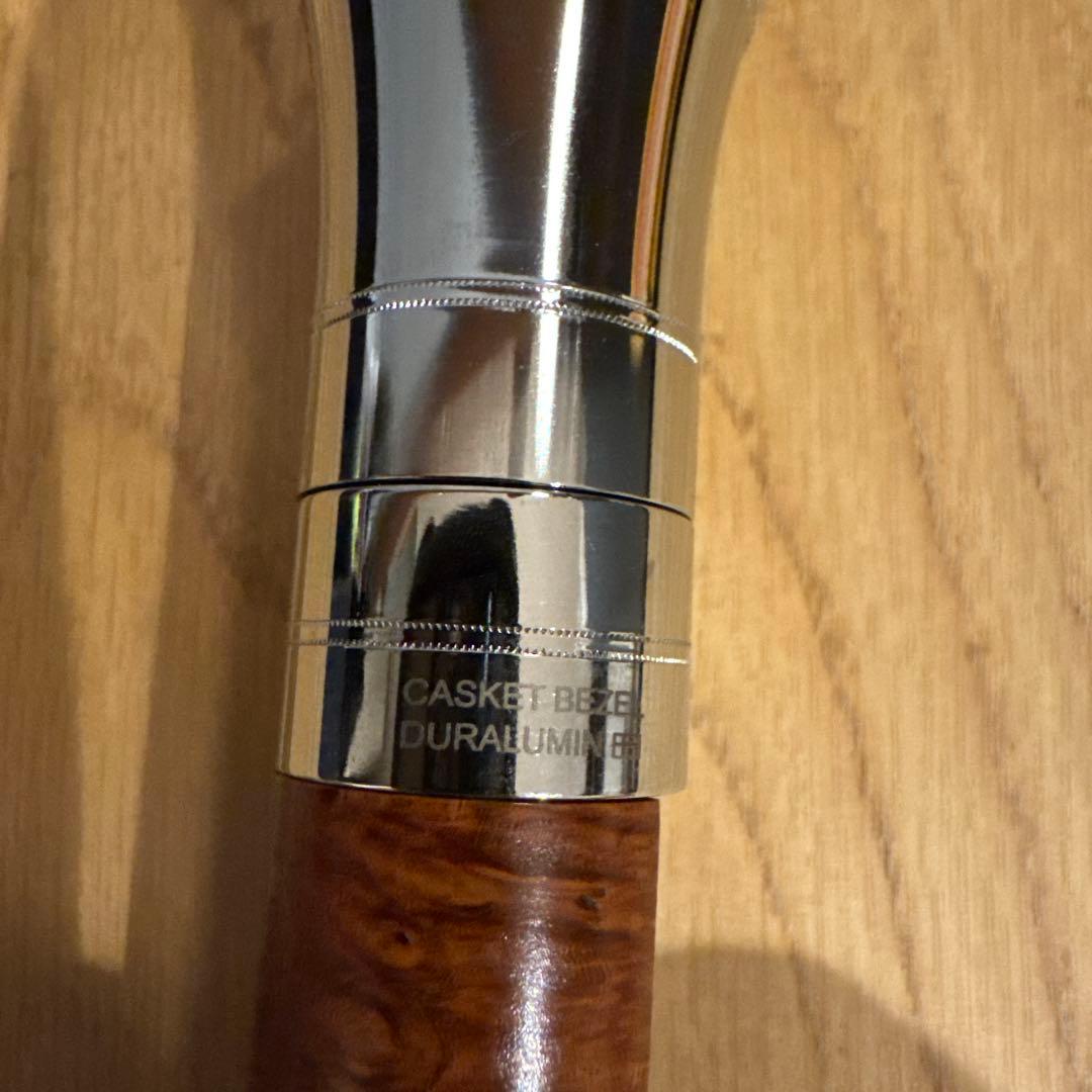 CASKET カスケット　ベゼルグリップ　シングル　花梨　スピニング用　未使用品