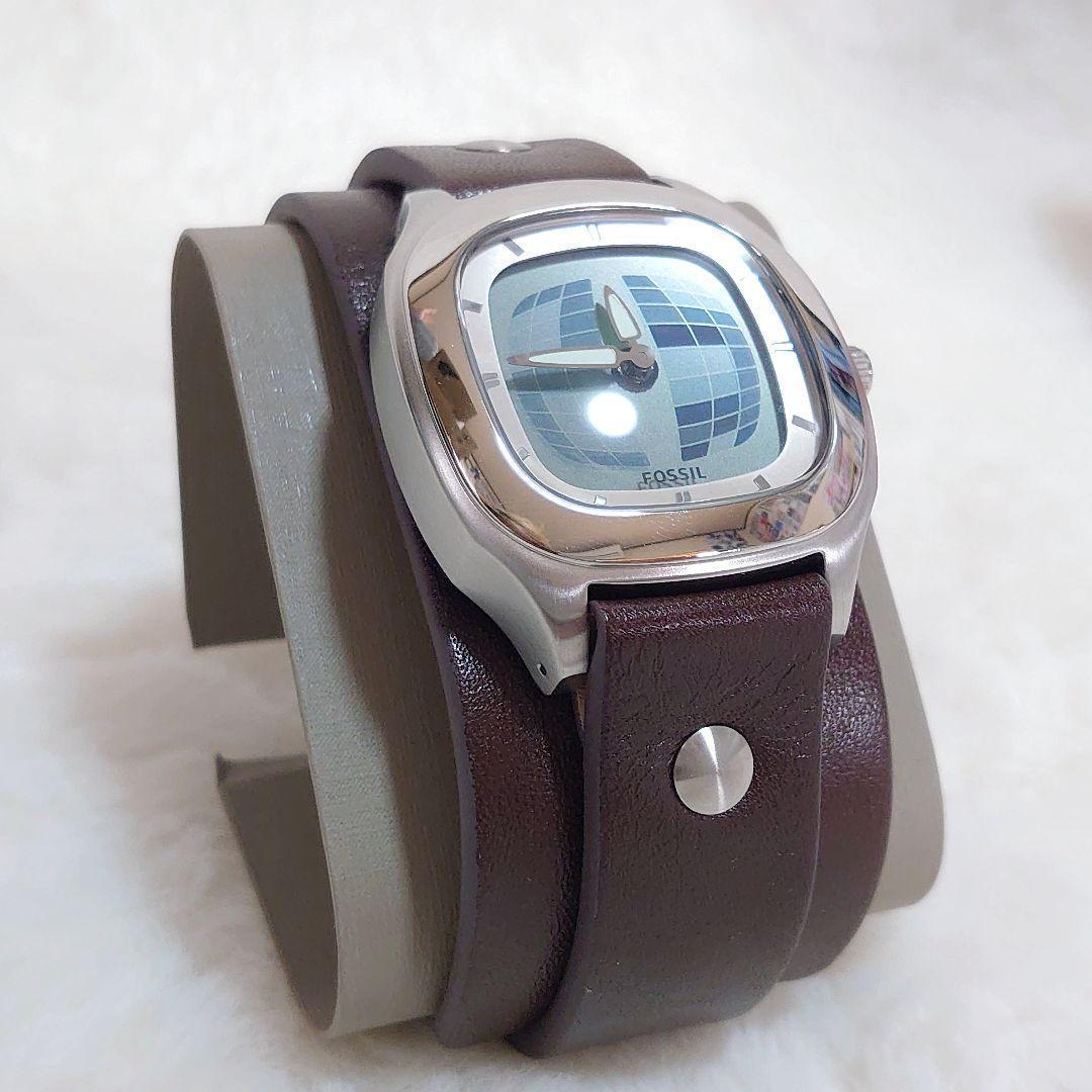 ✨極美品✨FOSSIL フォッシル BIG TIC デジアナ FS5740