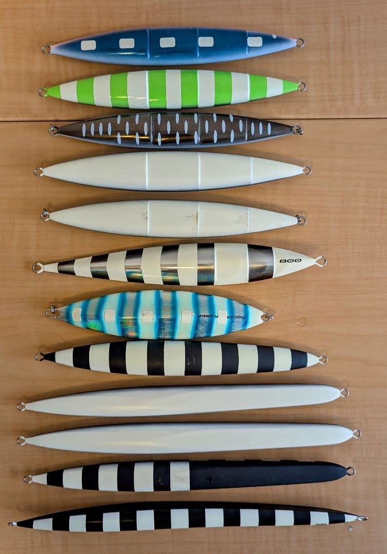 シーフロアコントロール深海用 ヘビーウェイトジグ12本set未使 品用有り