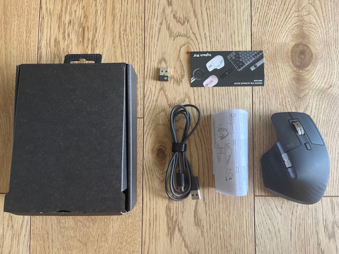 美品元箱付き Logicool MX MASTER 3S ワイヤレスマウス