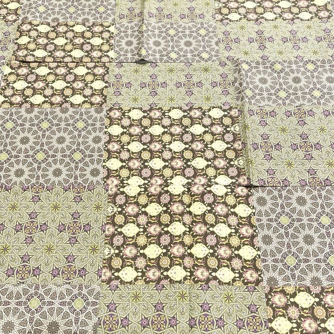 専用帯5056 4189 二点セット ●高級 正絹 落款作家物 更紗 伝承