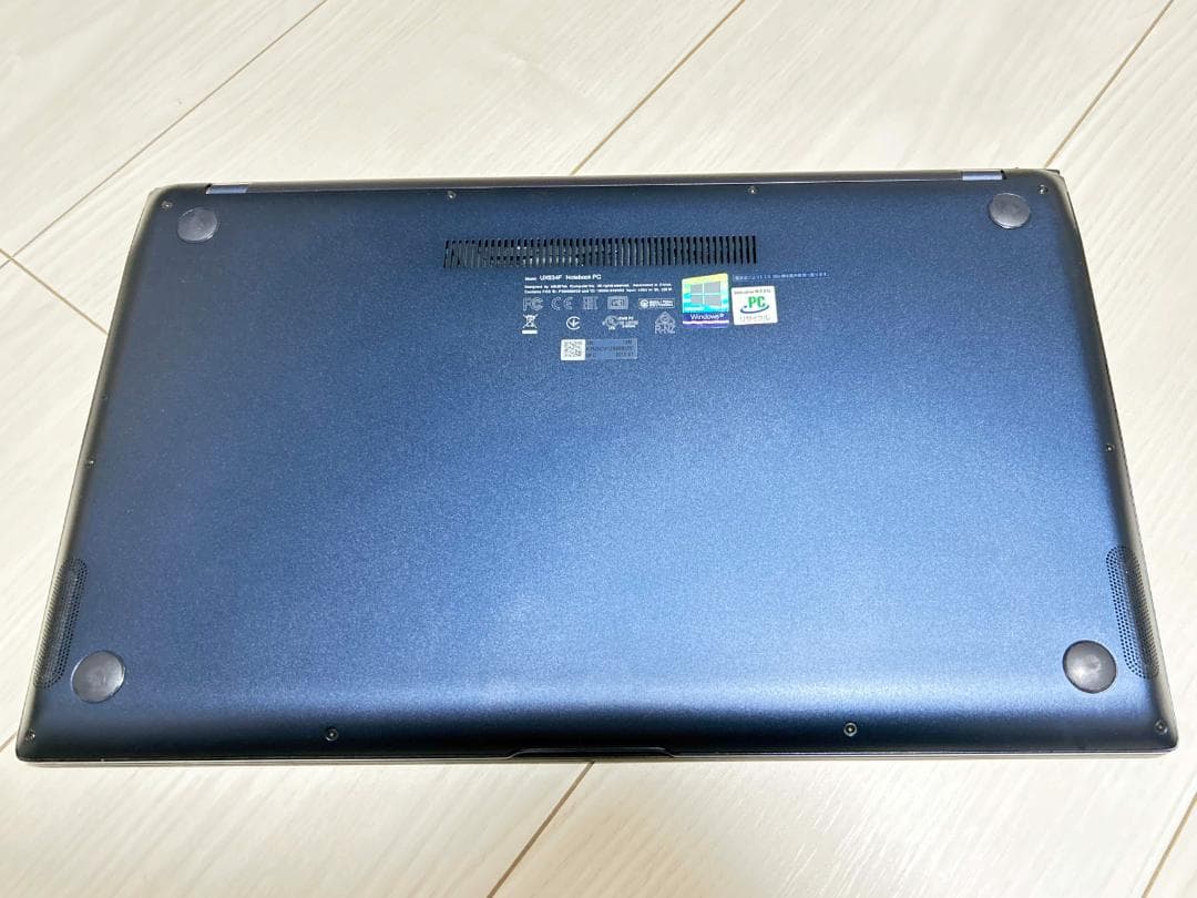 ASUS ノートPC ダークブルー 本体