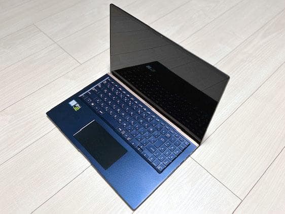 ASUS ノートPC ダークブルー 本体