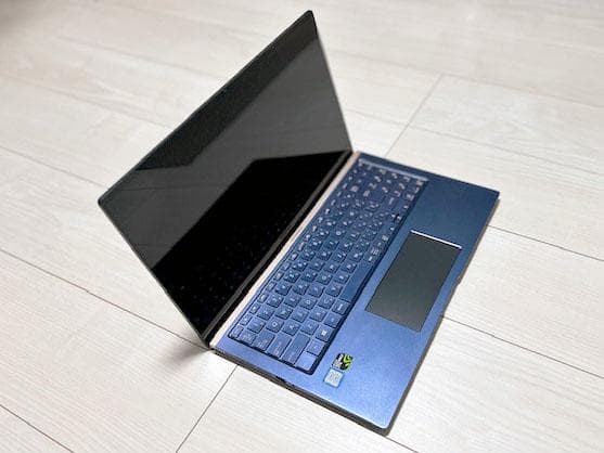 ASUS ノートPC ダークブルー 本体