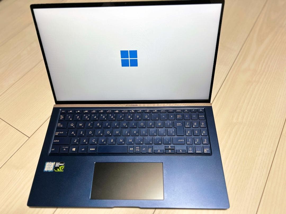 ASUS ノートPC ダークブルー 本体