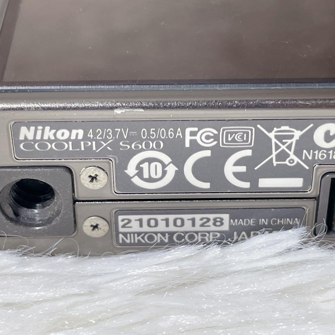 【✨良品✨】Nikon COOLPIX S600 新品バッテリー付き