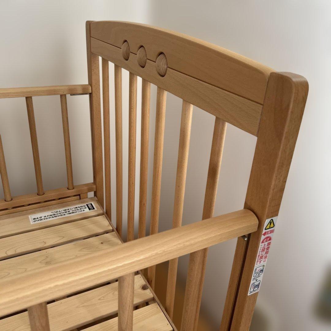 サワベビー ベビーベッド ティアラDX 敷布団 シーツセット