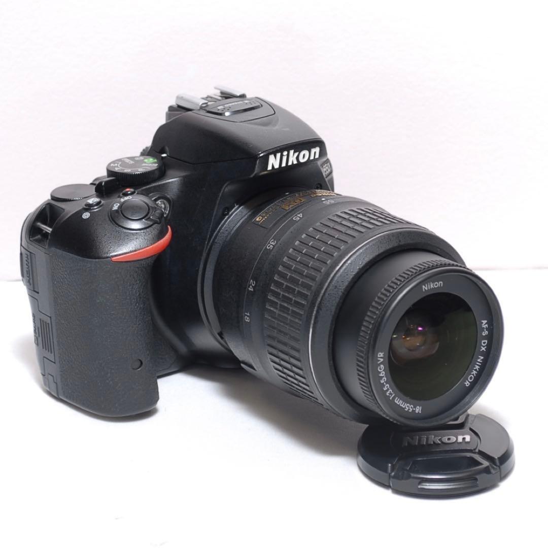 ✨Wi-Fi機能搭載✨Nikon D5500✨シングルレンズ✨高画質✨自撮りも◎