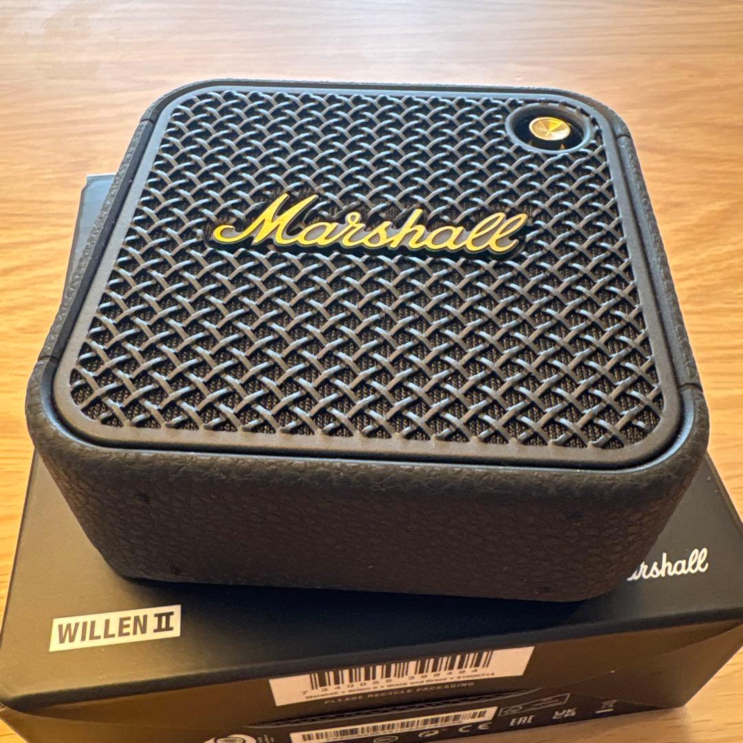 Marshall Willen II Black and Brass スピーカー
