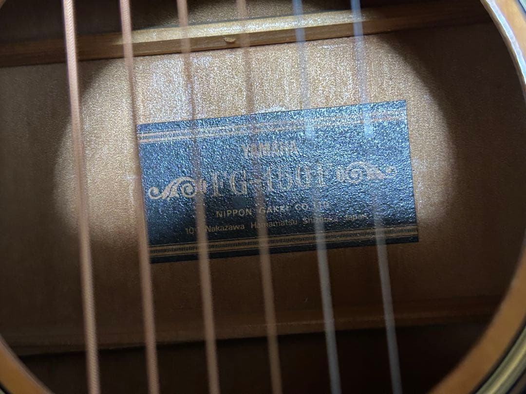 ヤマハ　YAMAHA FG150F Black Label ハードケース付