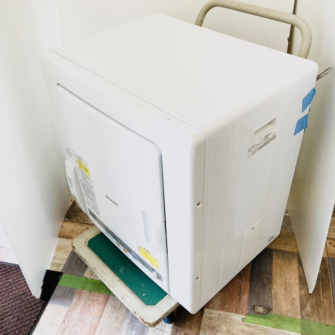 SHARP シャープ 衣類乾燥機 KD-60C-W 6.0kg 50/60Hz
