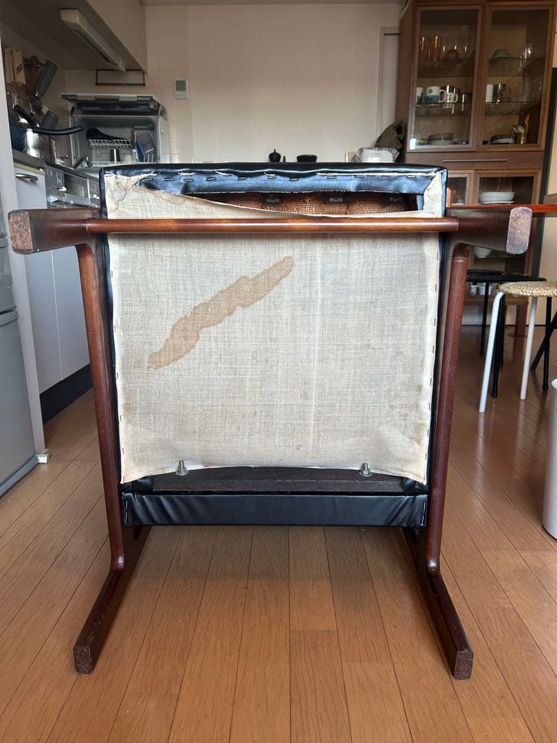 オールドカリモク　kチェア　ワンシーター