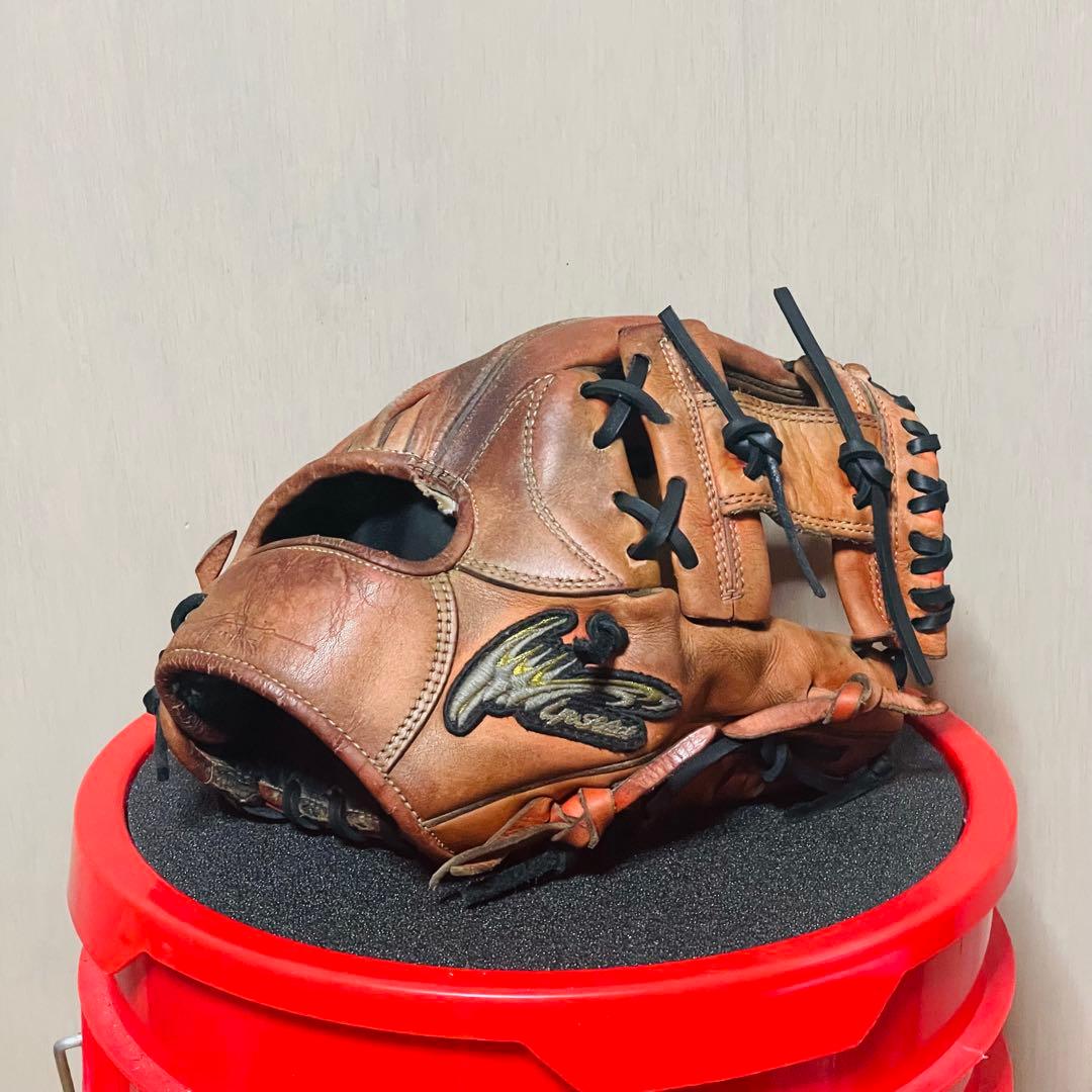 IPセレクト 硬式 内野手用 逆巻き/クロス締め