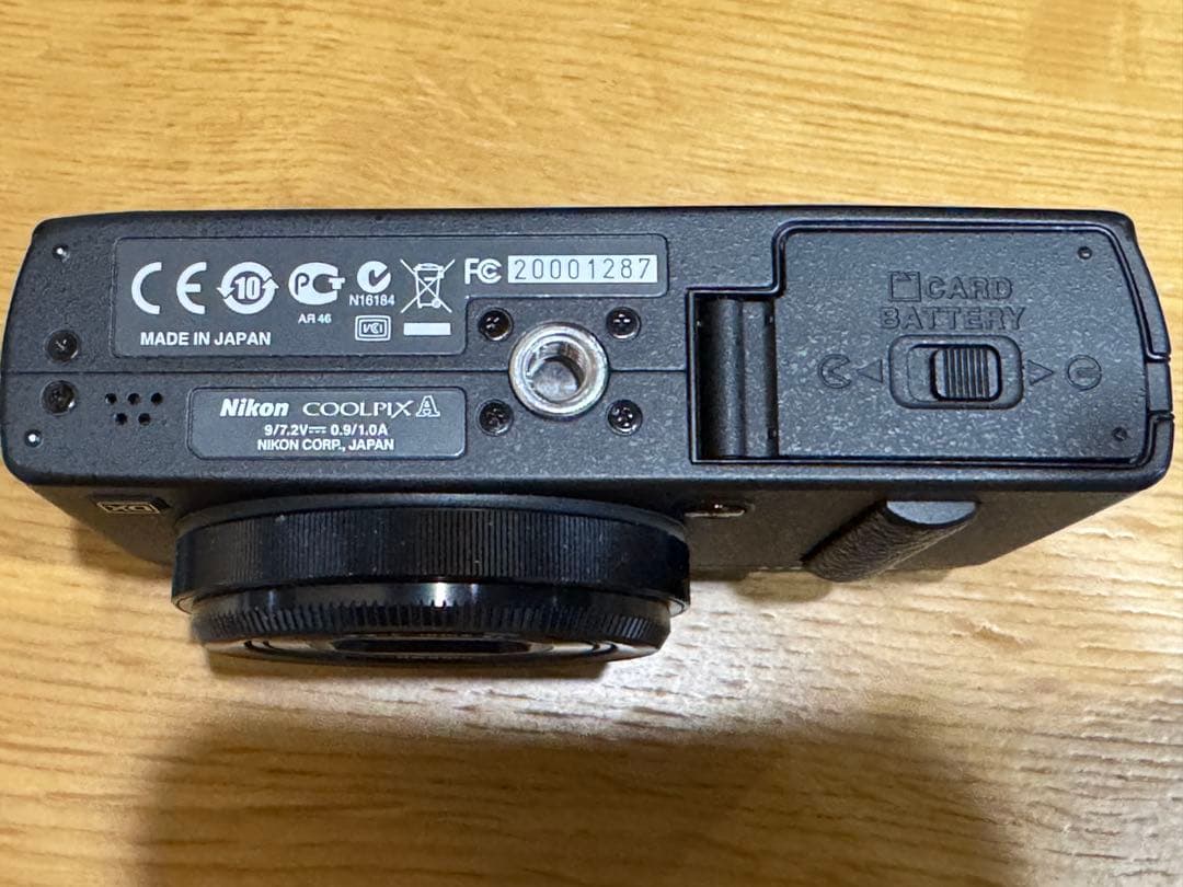 【箱有,ポーチ付】良品 ニコン APS-Cデジカメ COOLPIX A