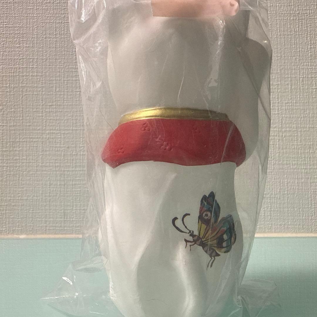 ナタリーレテ　招き猫　白い猫　陶器