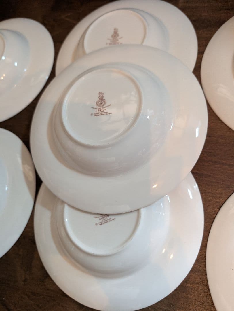 ロイヤルドルトン　カントン　深皿7枚