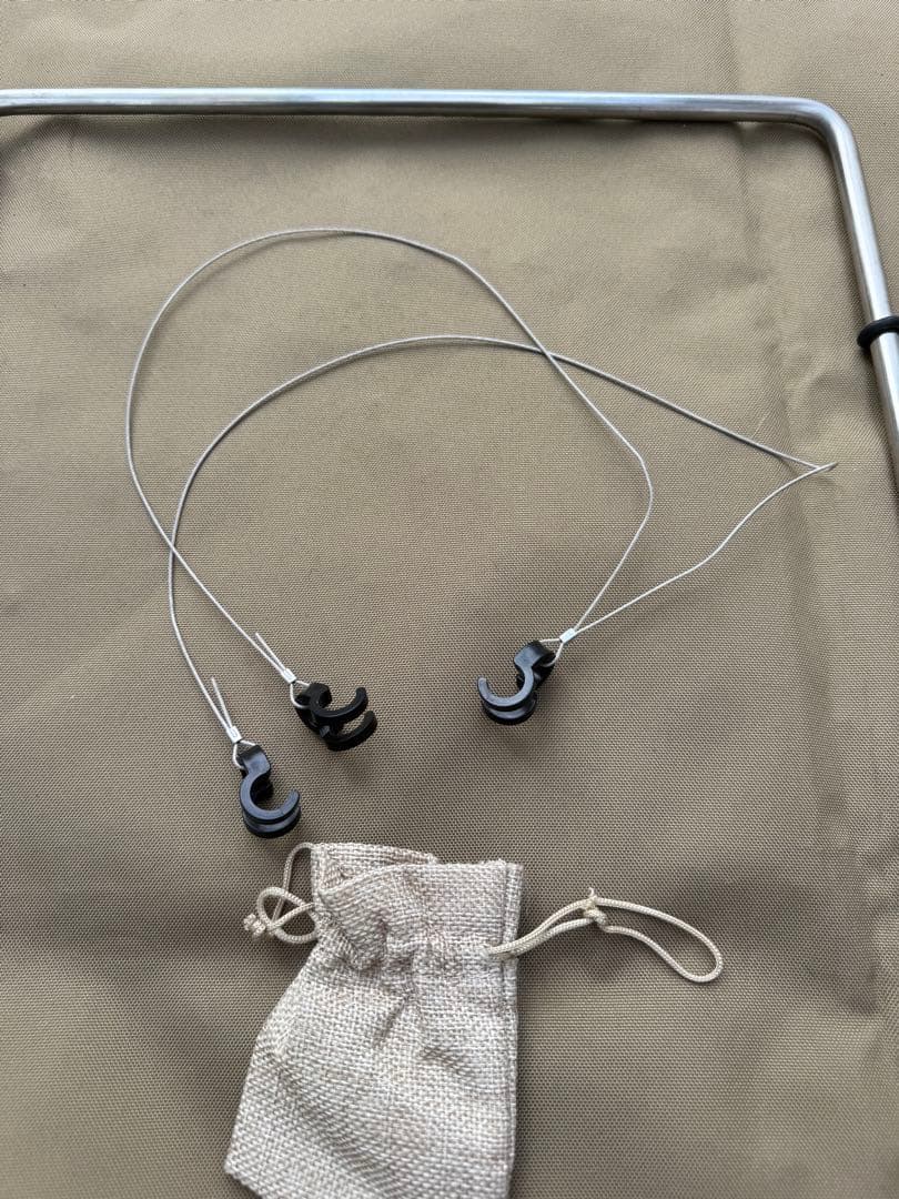 hxoモジュラーテーブル専用　バーナーサポートレッグ