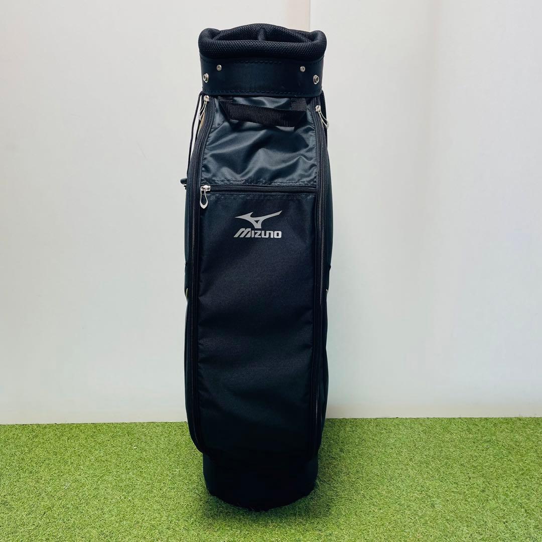 新品未使用 Mizuno ミズノ キャディバッグ ブラック ゴルフ