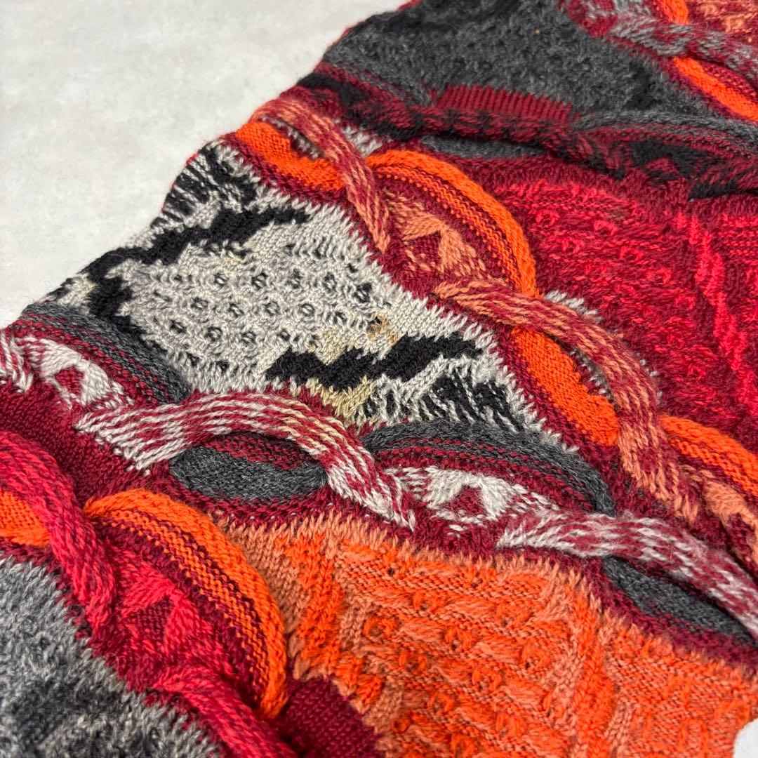 な*で様 16121 COOGI クージー 編み込み 3Dニット