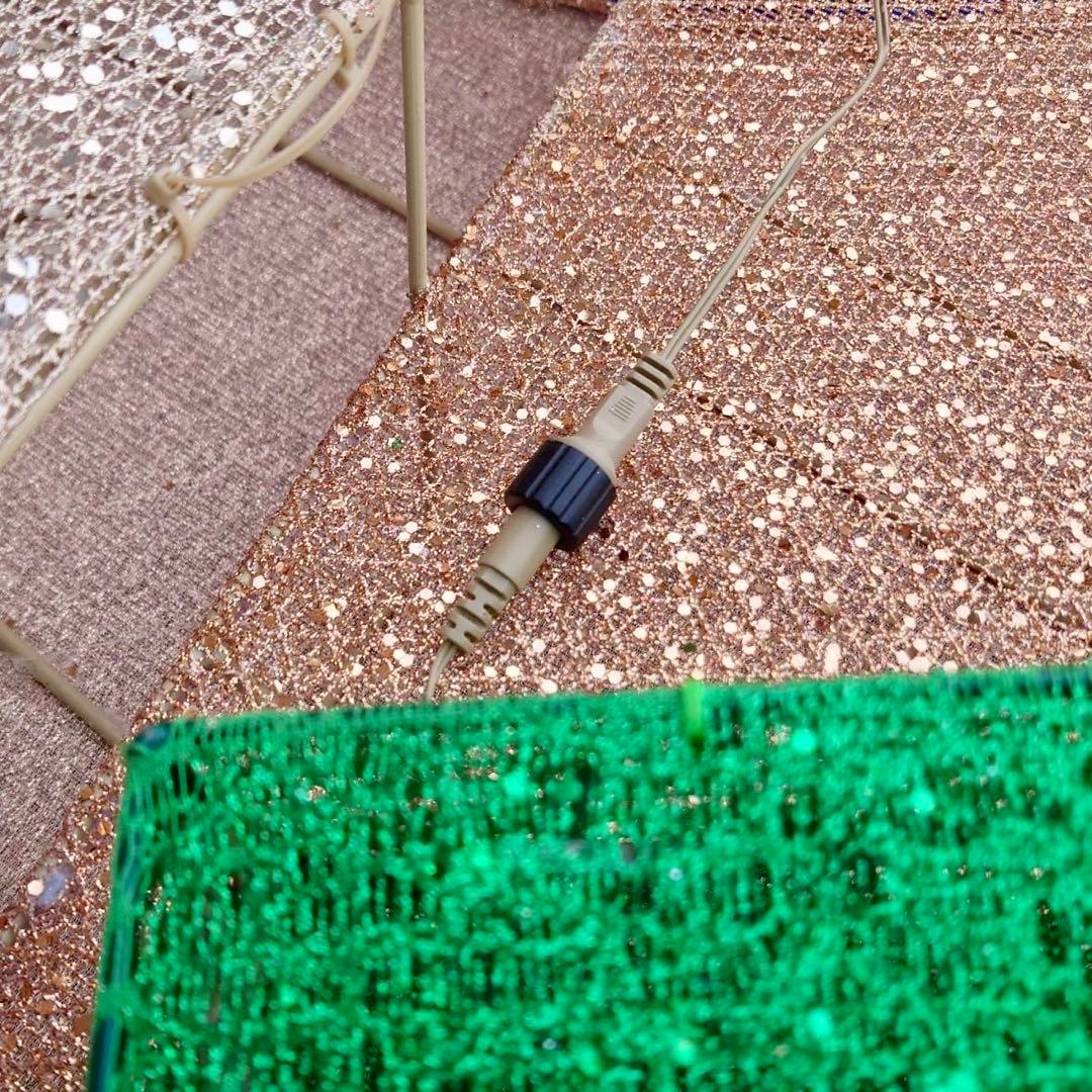 クリスマス 座っているクマのライト 約274cm 巨大 LED