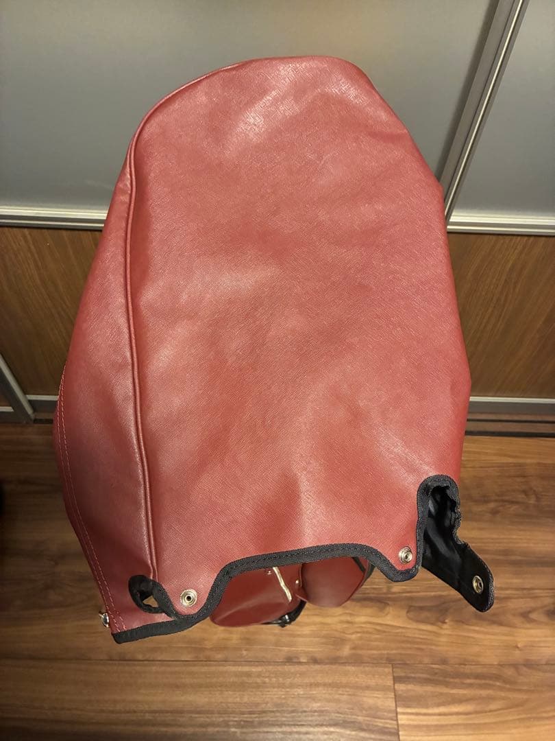 【中古美品】VESSEL 7.5型 スタンド式キャディバッグ ダブルストラップ