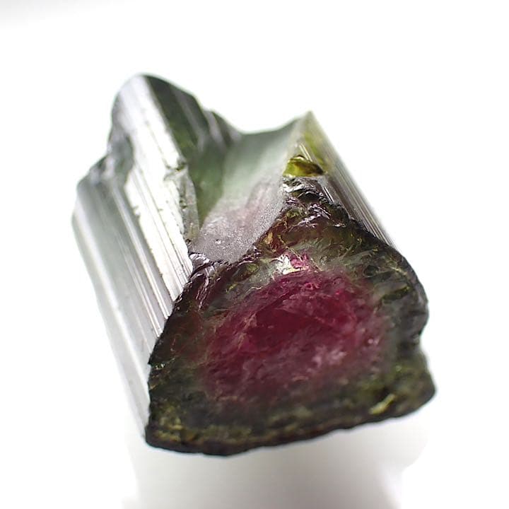 【ブラジル/ミナスジェライス産】ウォーターメロントルマリン原石