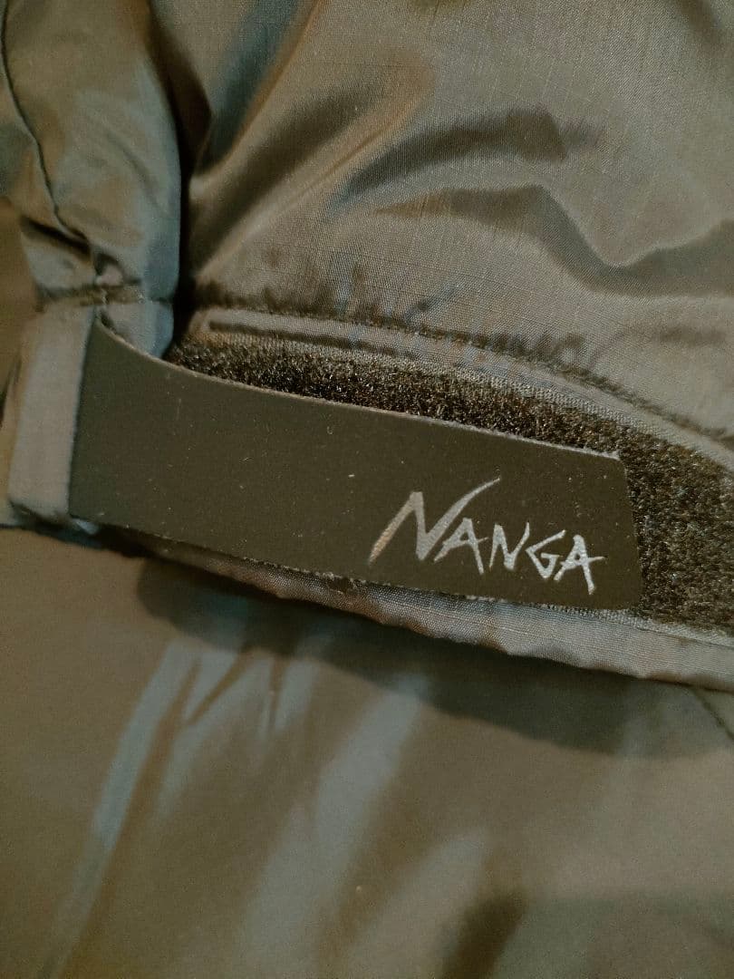 未使用品！ NANGAナンガ オーロラダウンジャケットBLACK M