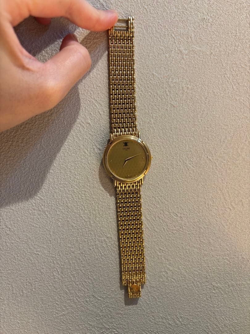 CELINE セリーヌ ヴィンテージ 腕時計 稼働品 正規品