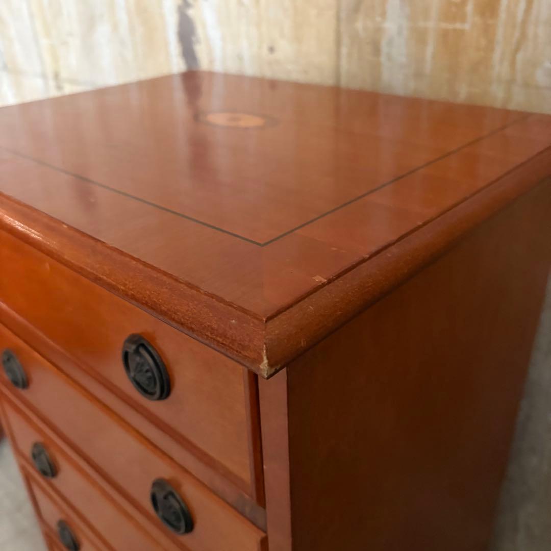 英国ヴィンテージ　6段チェスト　ミドルチェスト