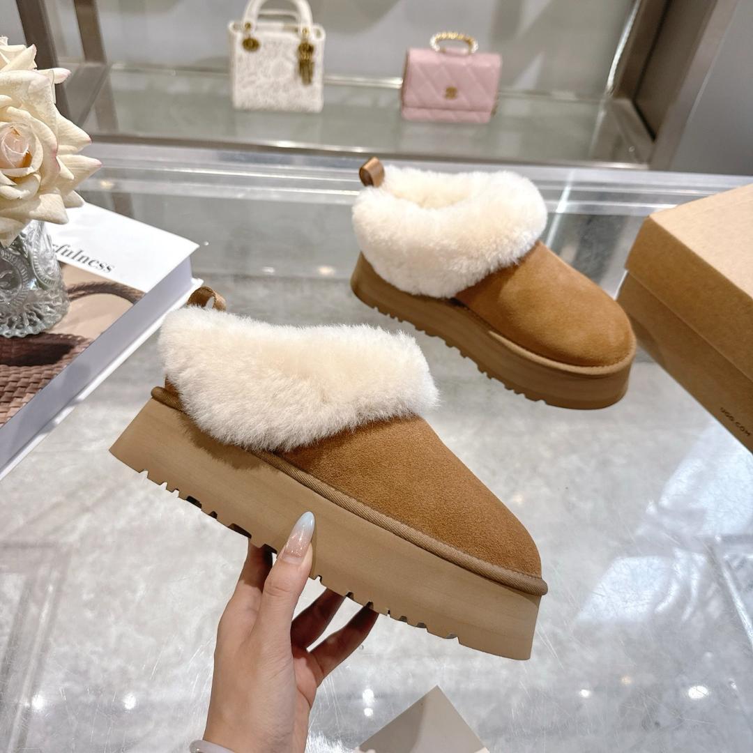 セール！UGG ブラウン ムートンブーツ 厚底