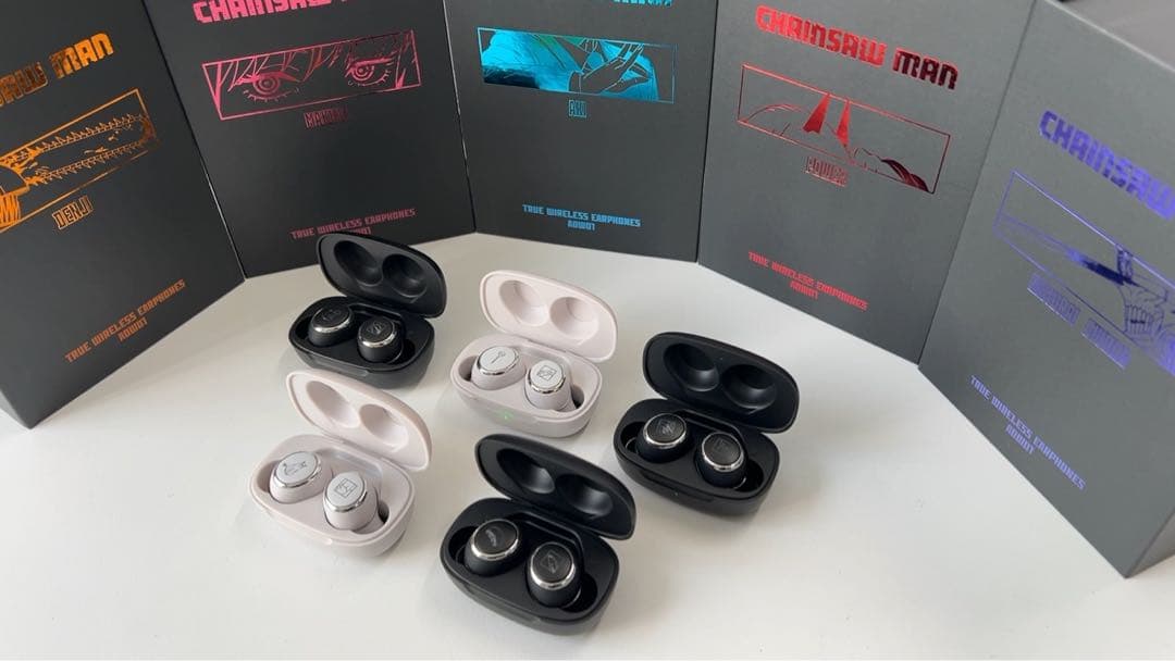 新品未開封 チェンソーマン パワー モデル ONKYO ワイヤレスイヤホン