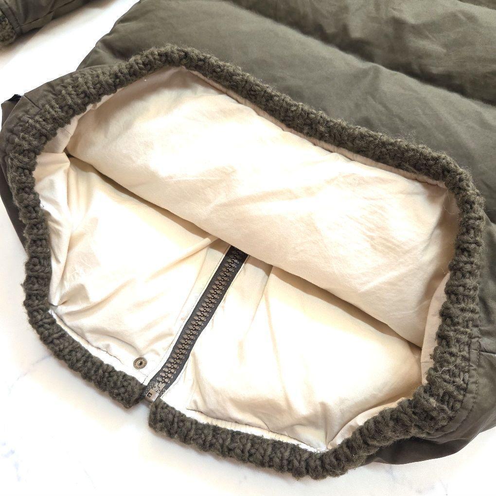 高級素材✨ベンタイル ドレステリア ダウンコート M riri ファー付 ロング