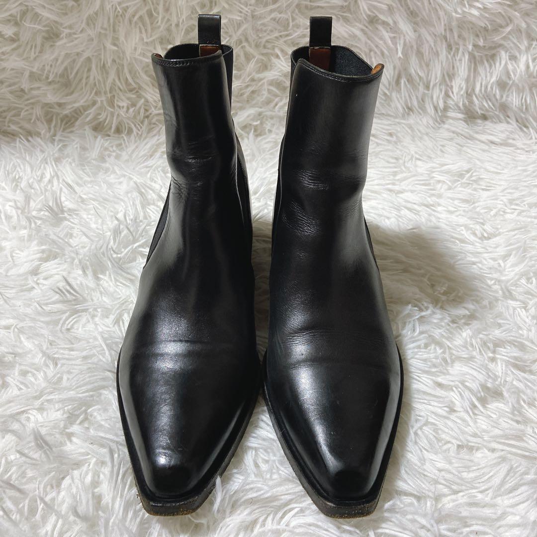 良品⭐️ SARTORE サルトル　サイドゴア　ブーツ　レザー　袋付　37 1/2