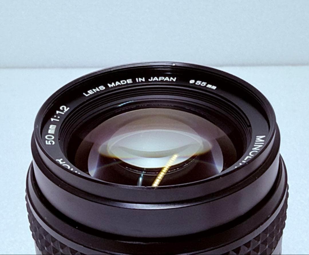 Minolta MD ROKKOR 50mm F1.2 各種動作良好