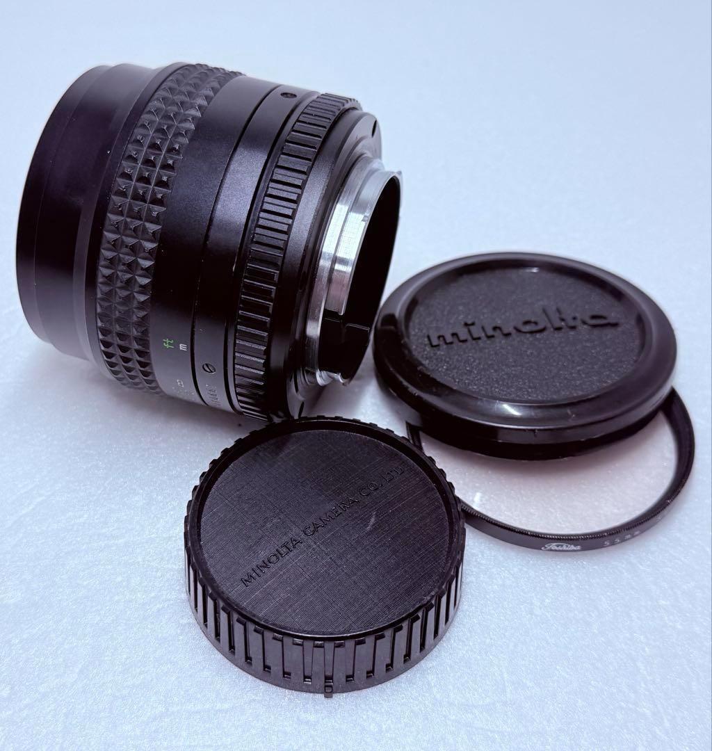 Minolta MD ROKKOR 50mm F1.2 各種動作良好
