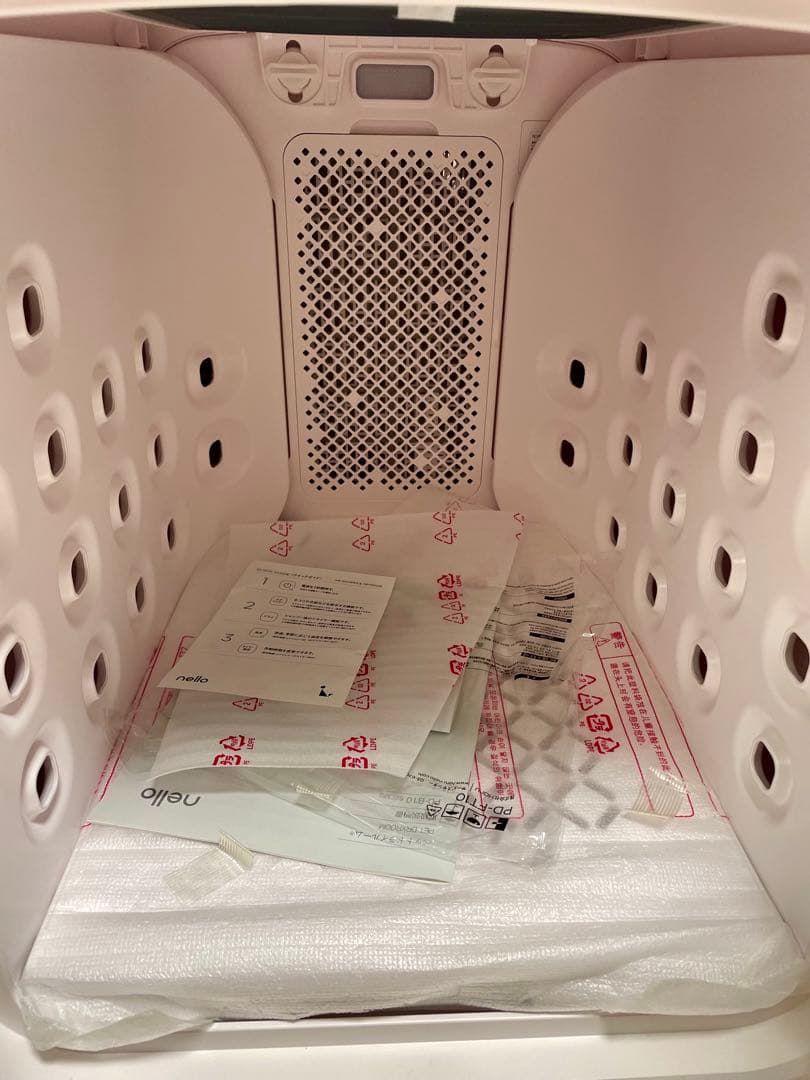 (新品未使用)ペットドライルーム nello ピンク