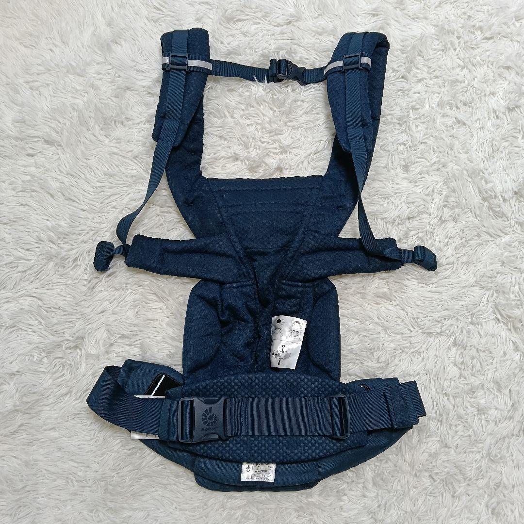 【美品】エルゴベビー オムニブリーズ ミッドナイトブルー
