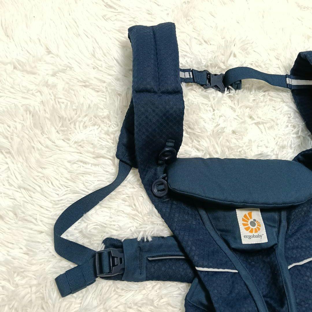 【美品】エルゴベビー オムニブリーズ ミッドナイトブルー