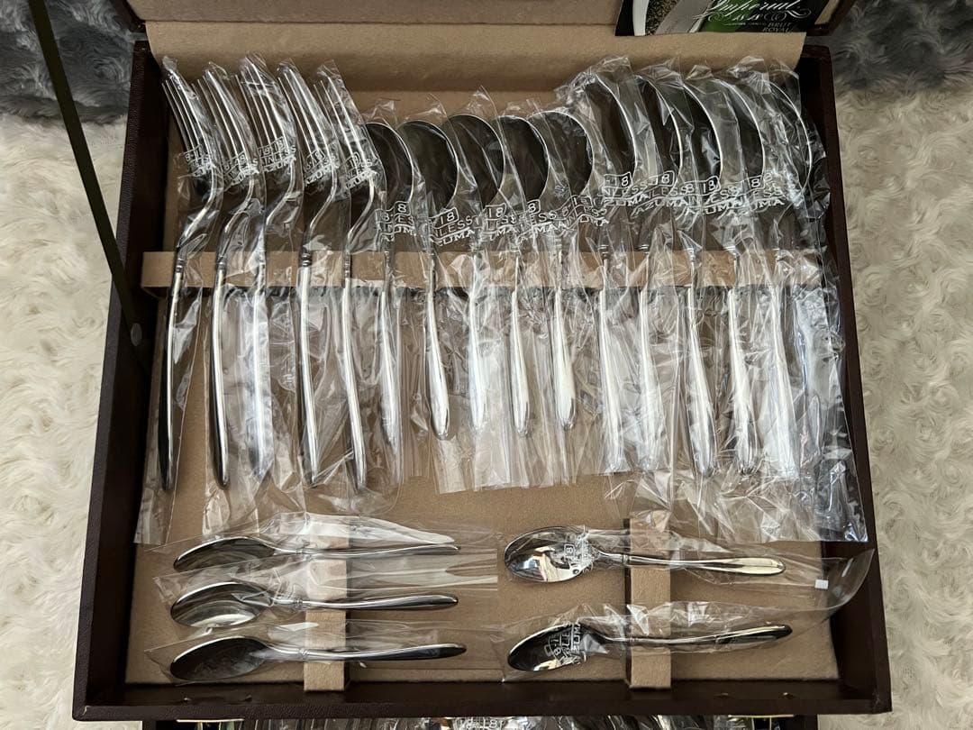 アズマ　カトラリーセット　インペリアル 18-18 ディナーセット〈38本〉⑥