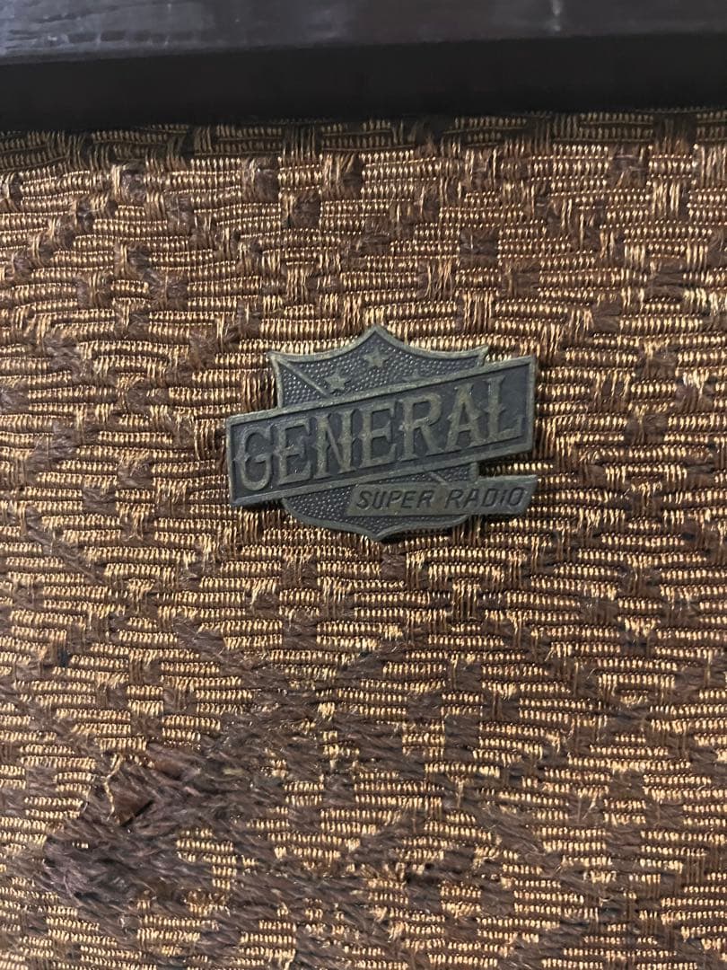 【稼働品】 GENERAL 真空管ラジオ　オーバーホール済　アンティーク　レトロ