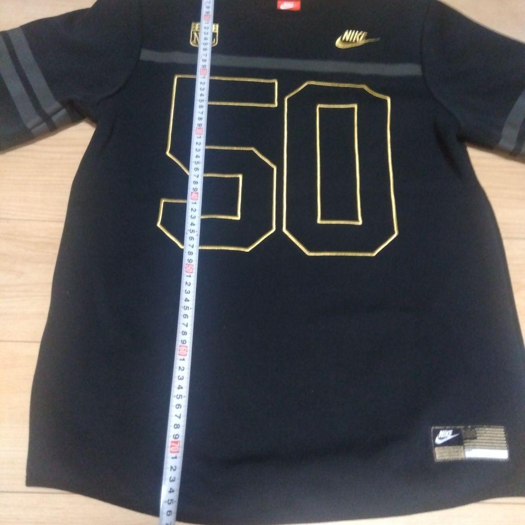 Nike NFLアメフトゲームTシャツ 50thスーパーボウル　スウェット金刺繍