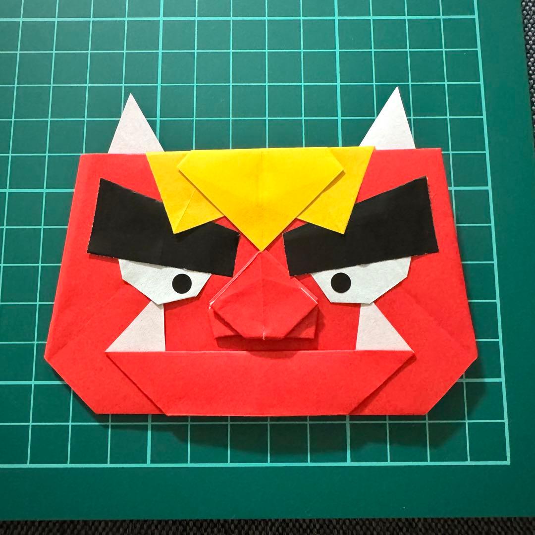 「Miyuki」 節分折り紙 鬼 ★ 3色160個