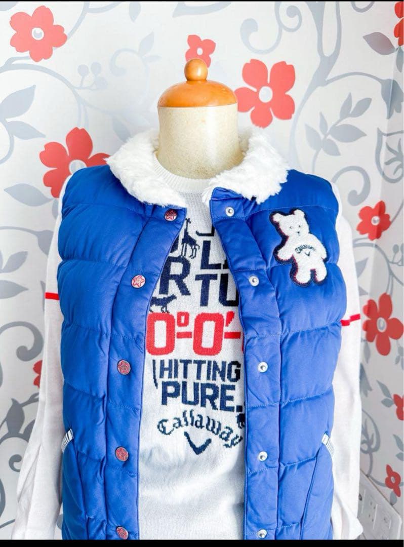 ３点お得セット【新品】キャロウェイ ゴルフ 保温 ベスト フリース 防寒 NEW