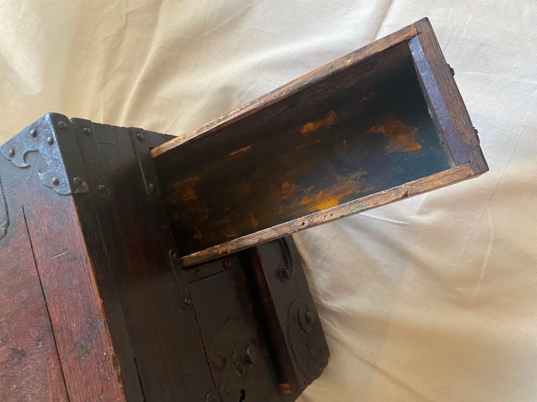 アンティーク木製ボックス